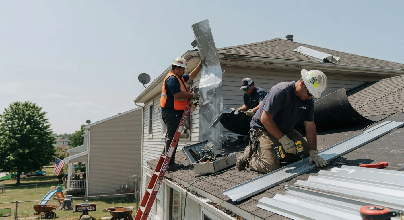 Metal Roofing Installation in Hendrix, OK near me